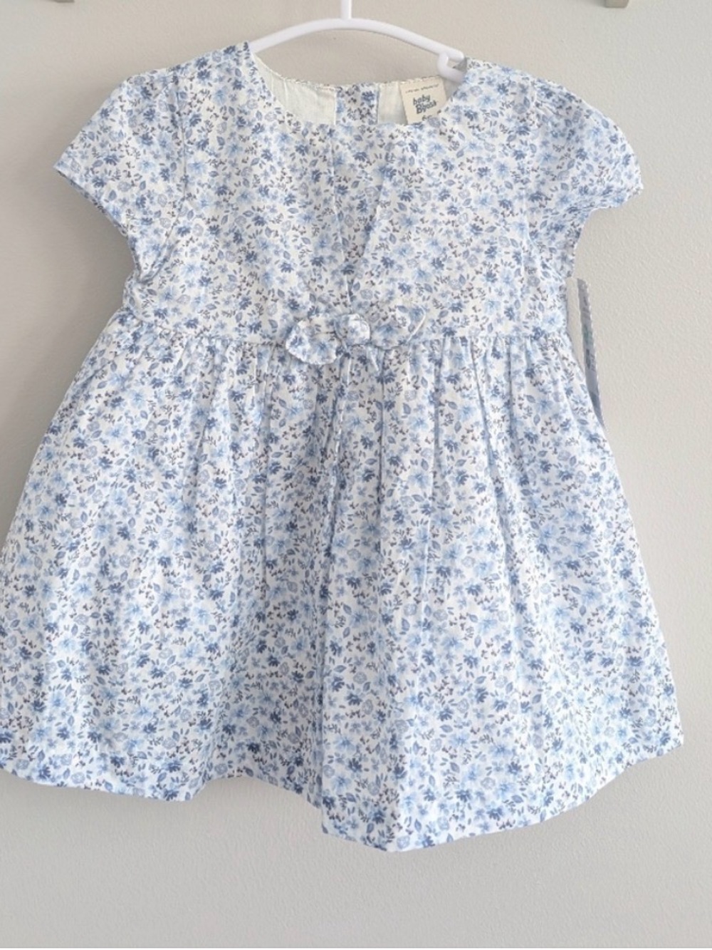 Baby B’Gosh Blue Floral Cotton Dress